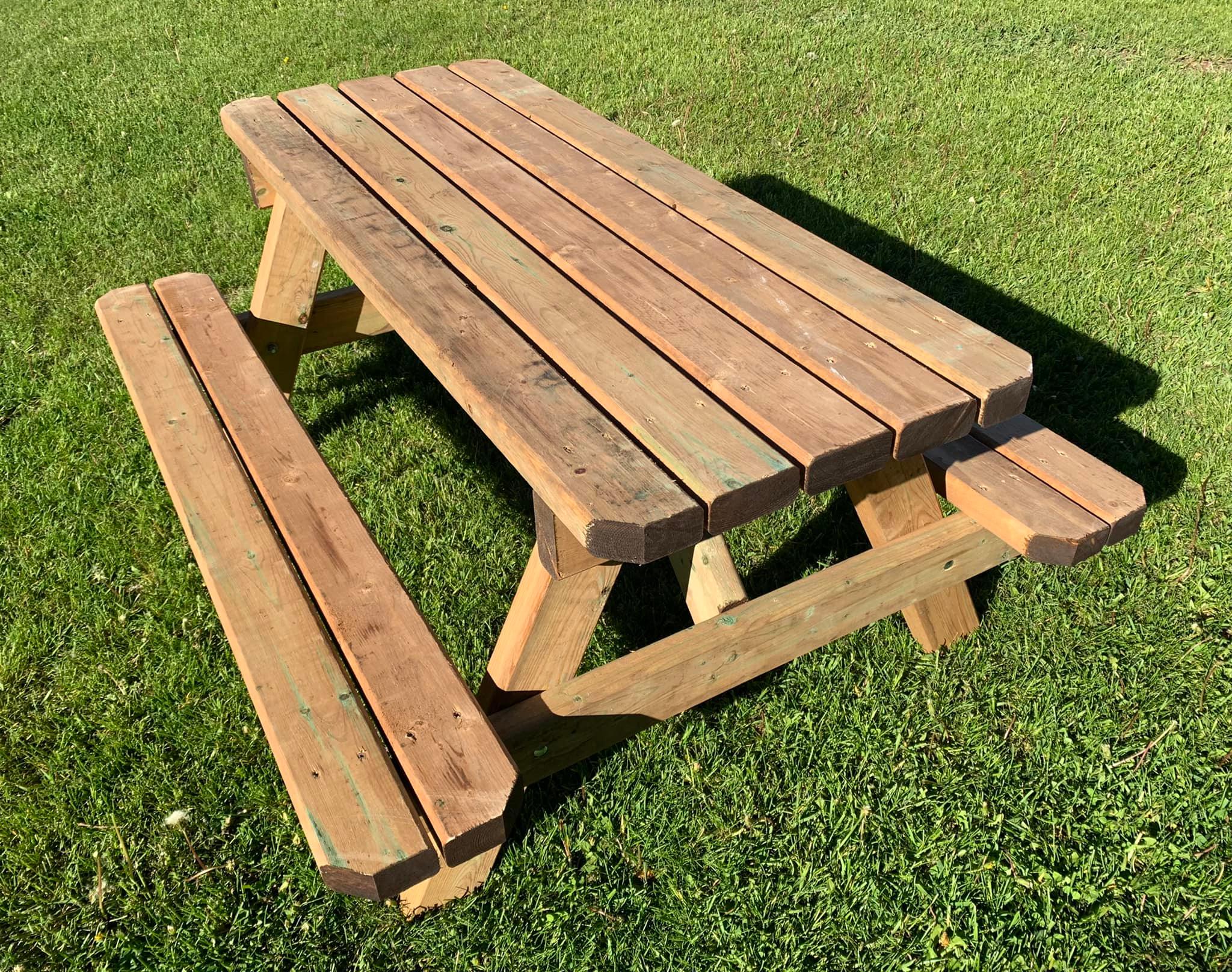 4' FULL DESIGN CHILD PICNIC TABLE - PRESSURE TREATED