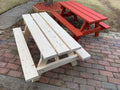 4' Standard Child Picnic Table - Unfinished