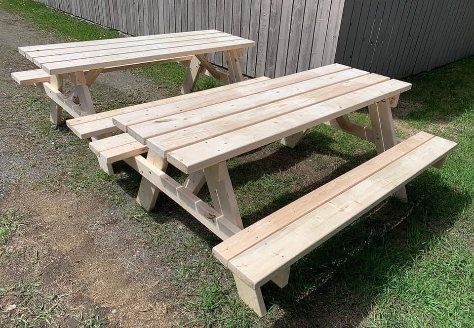 6' Standard Picnic Table - Unfinished