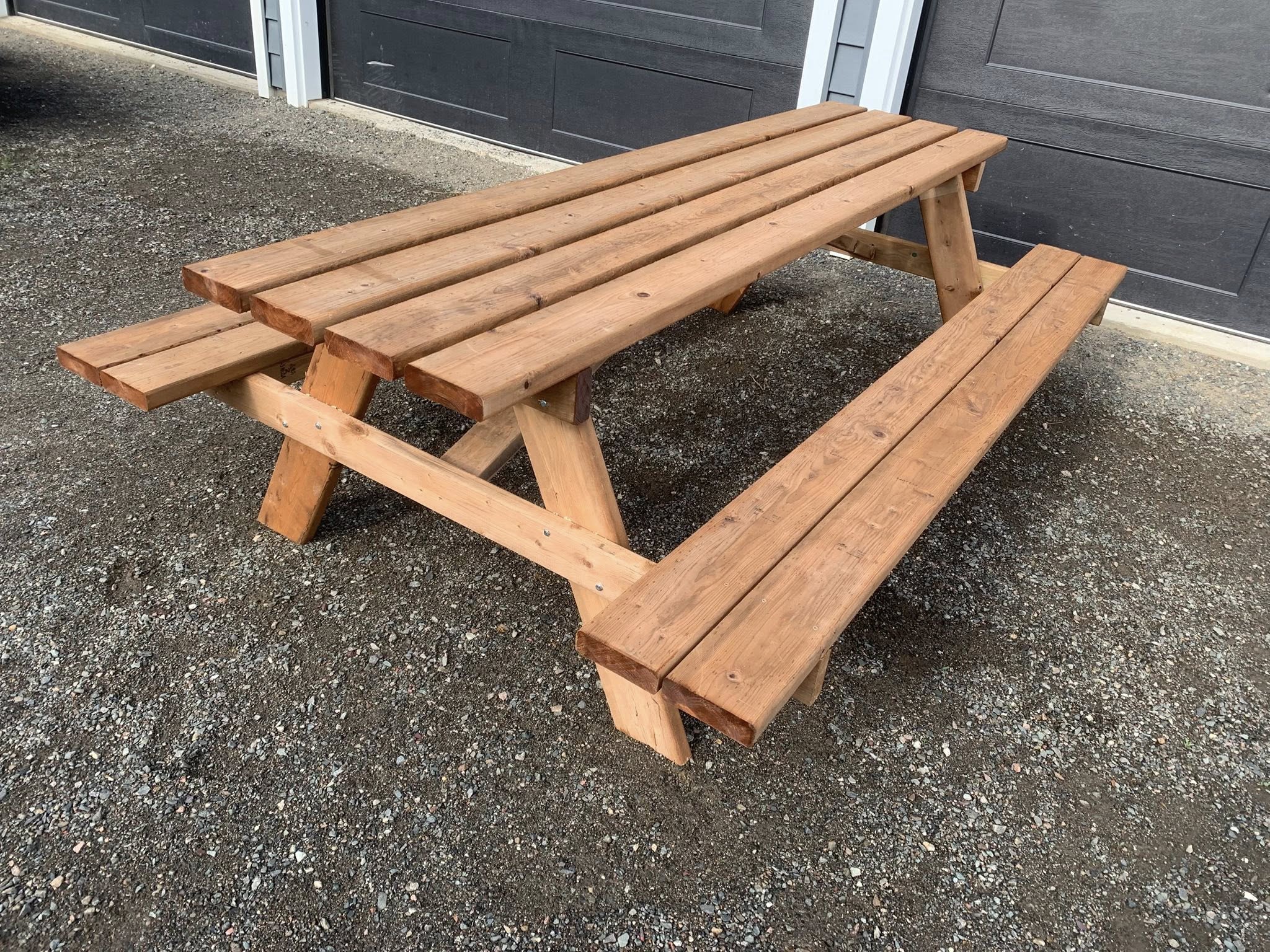 8' STANDARD PICNIC TABLE - PRESSURE TREATED