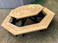 OCTAGON PICNIC TABLE - FULLY PAINTED