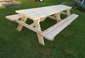 10' Standard Picnic Table - Unfinished
