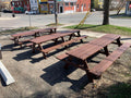 10 STANDARD PICNIC TABLE - FULLY PAINTED