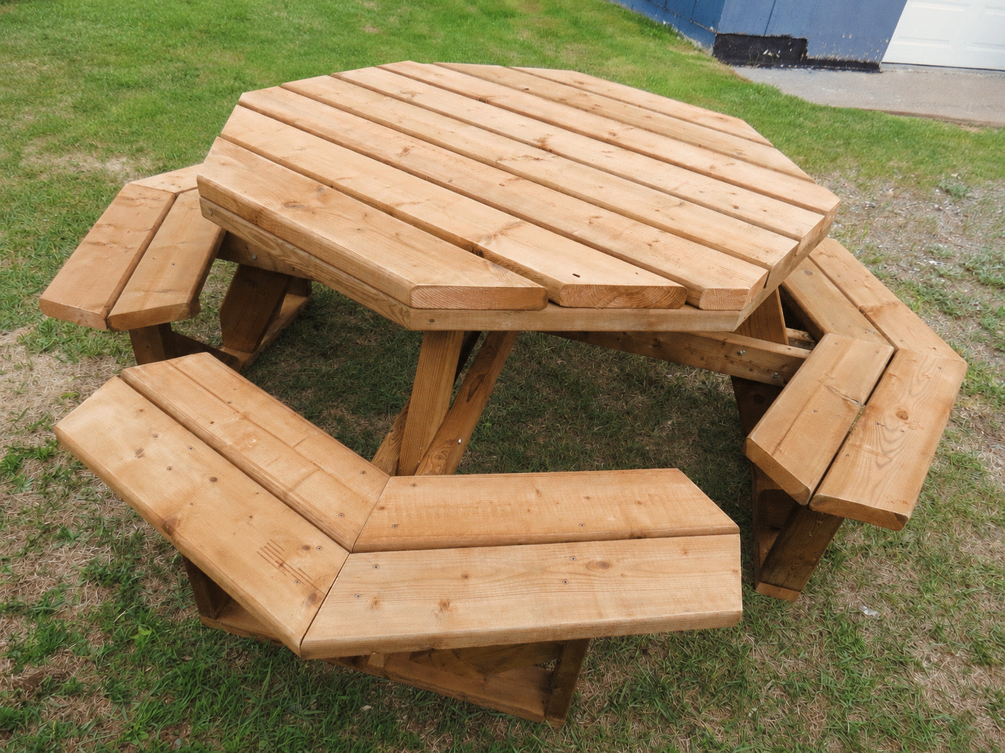 Easy Access Octagon Picnic Table - Pressure Treated